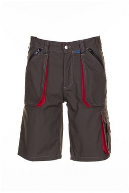 Planam Shorts Shorts Basalt oliv/rot Größe XXXL (1-tlg)