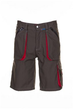 Planam Shorts Shorts Basalt oliv/rot Größe M (1-tlg)