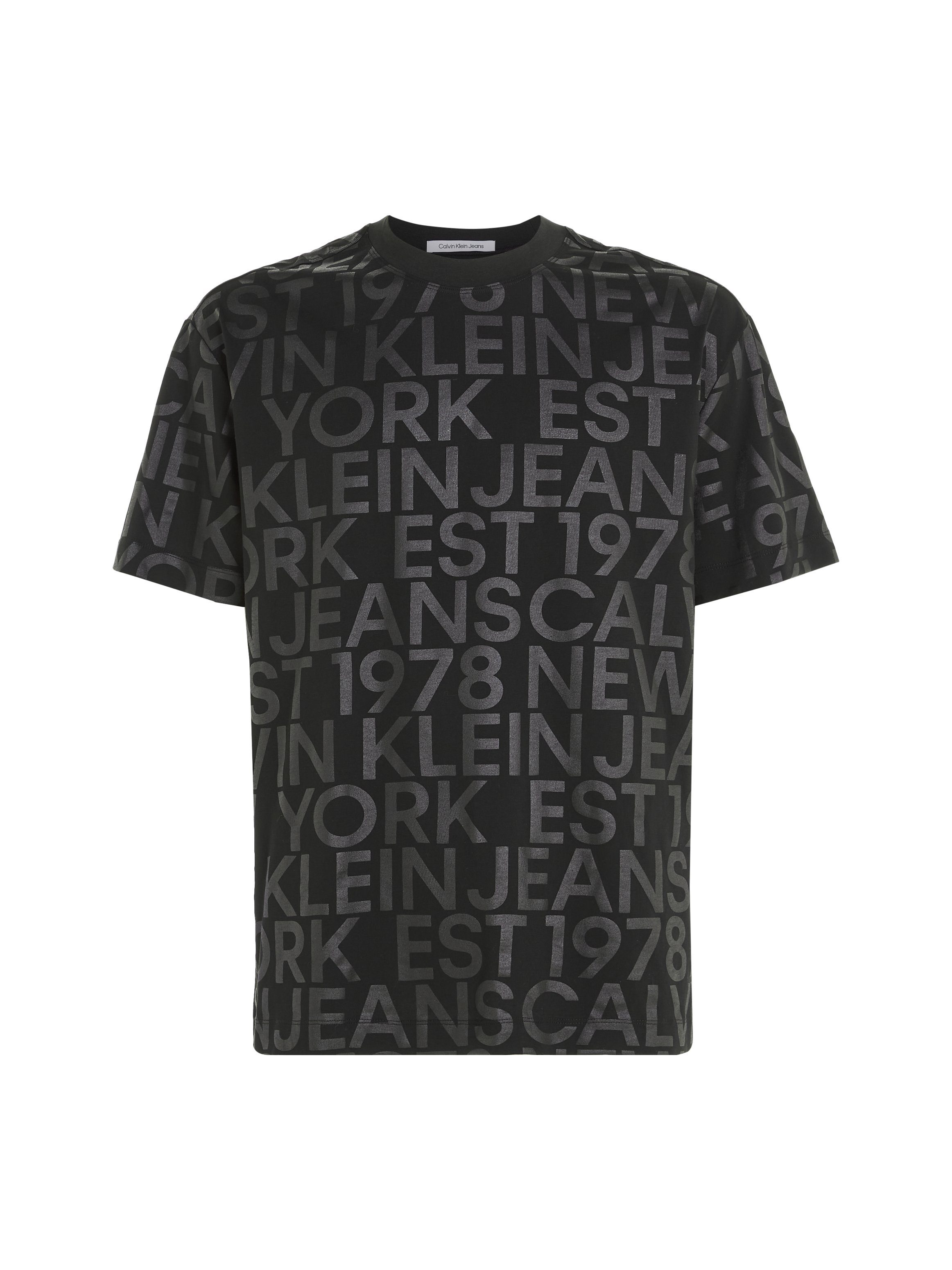 Jeans LOGO TEE T-Shirt AOP Klein Calvin