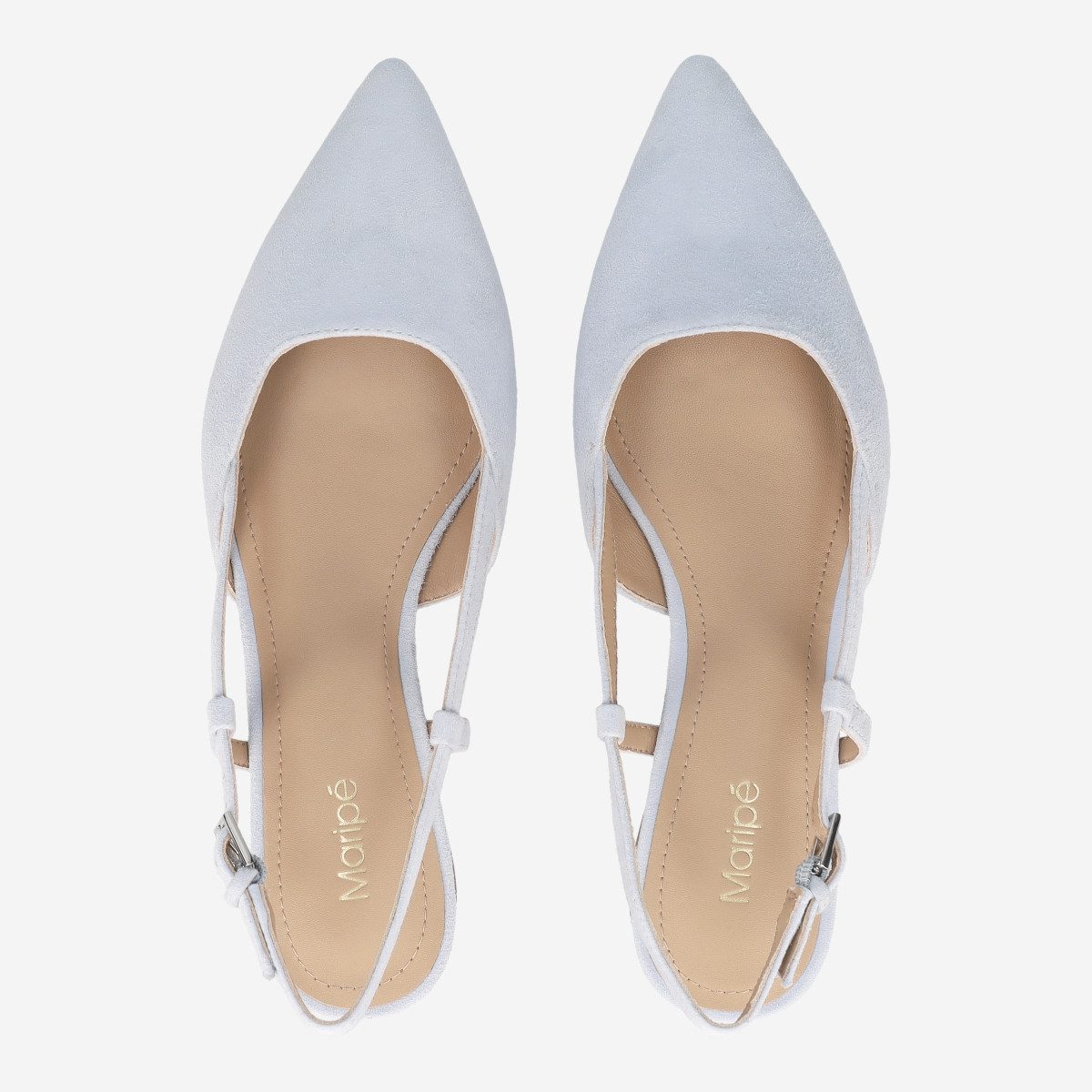 Maripé Maripé ARIZONA V.11 LIGHT BlUE, Peeptoes & Slingpumps, Blau, Damen Peeptoepumps