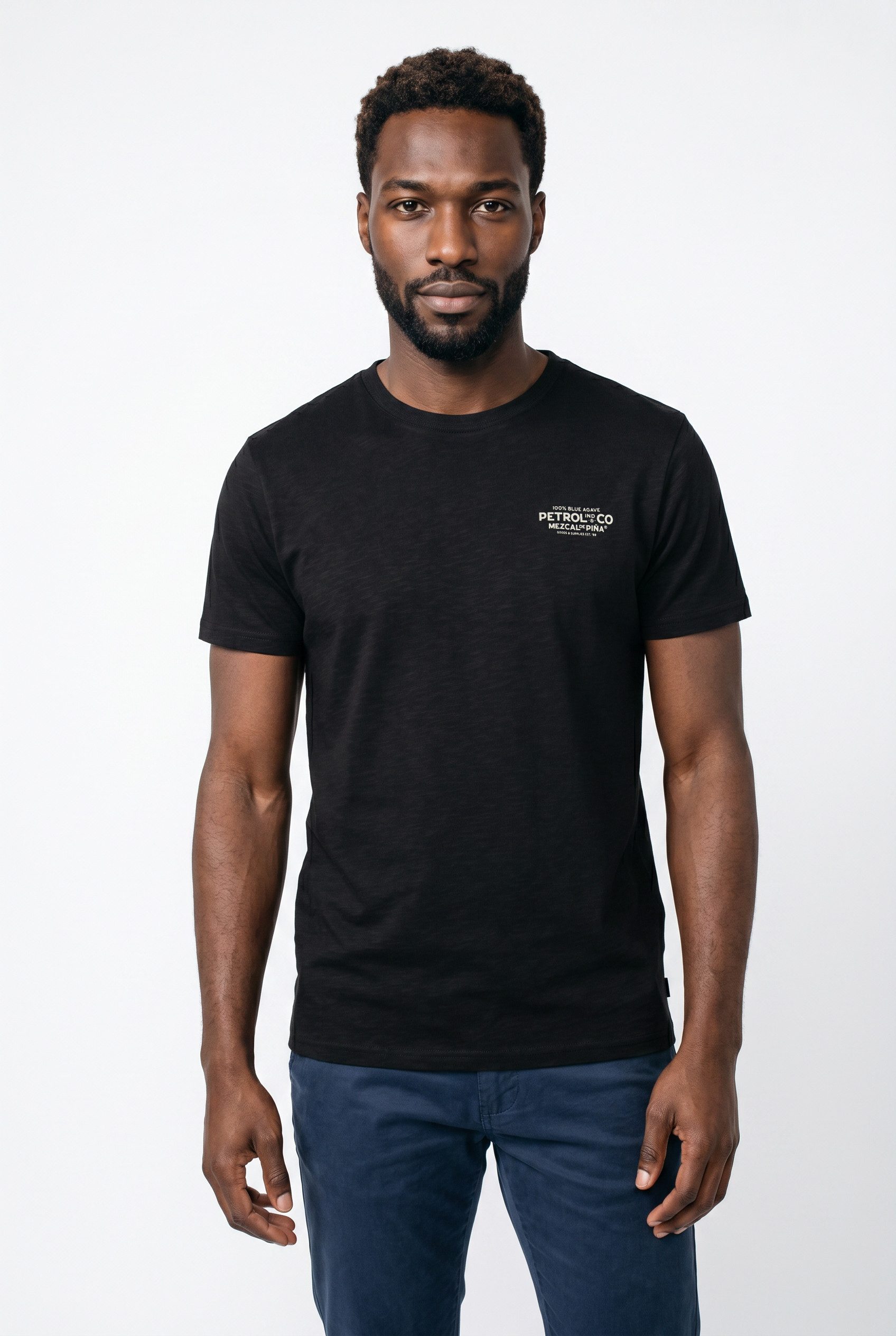 Petrol Industries T-Shirt Men T-Shirt mit Backprint