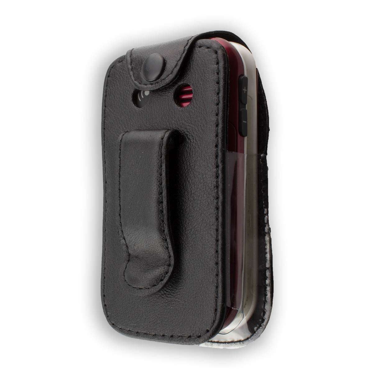caseroxx Handytasche caseroxx Handytasche mit Gürtelclip für Doro PhoneEasy 410, schwarz (Einzelartikel, 1-tlg., Ledertasche mit Gürtelclip)
