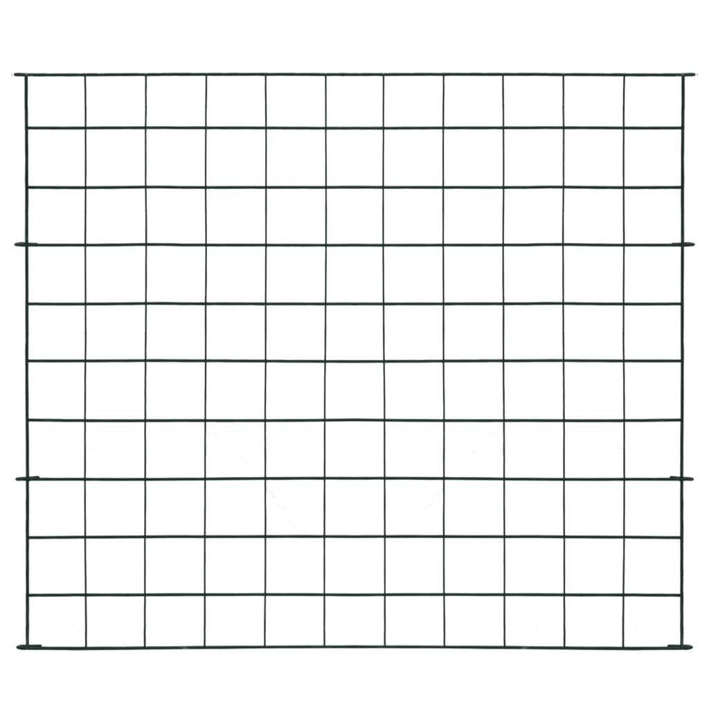 vidaXL Gartenzaun Gartenzaun Set 77,5x64 cm günstig online kaufen