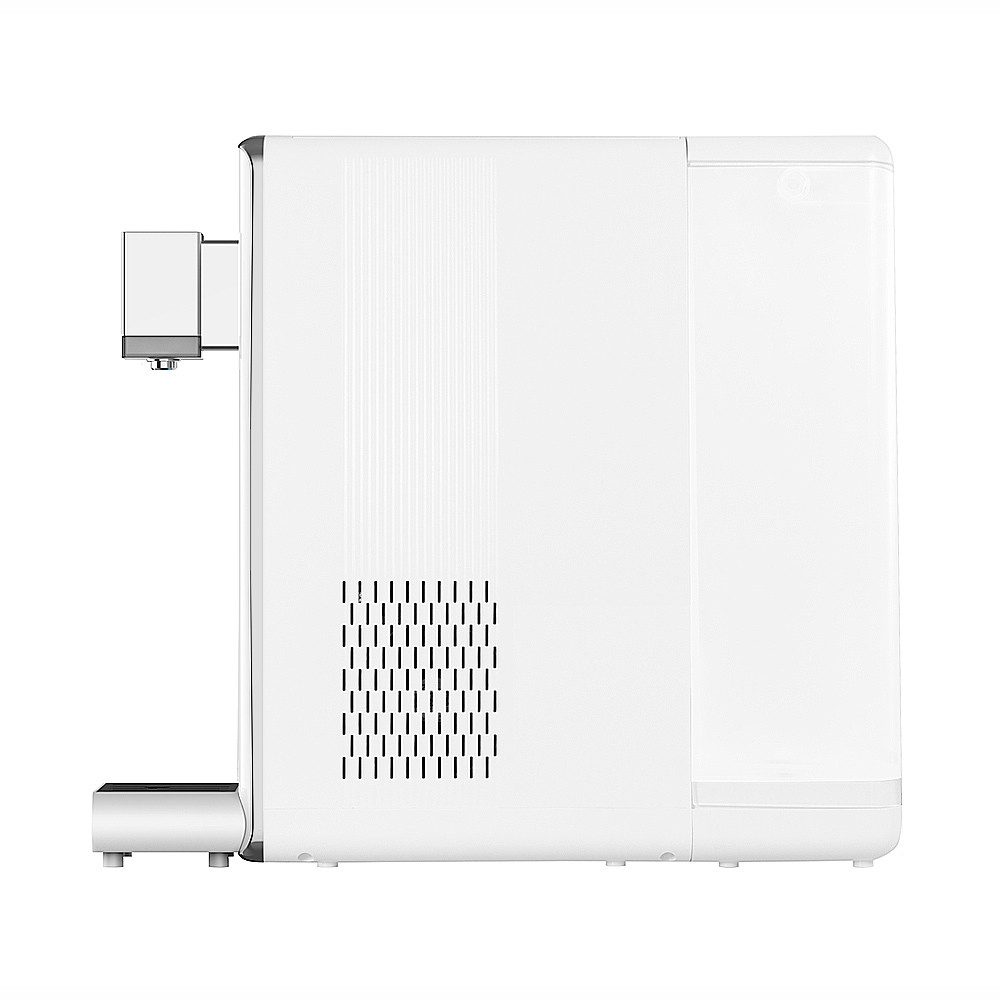BEM Wasserfilter LINA Auftisch-Umkehrosmoseanlage mit 6L Wassertank, Zubehör für RO-Trinkwasserfiltration mit Wasserstofffunktion & Heiß- & Kaltwasser, Wasserfilteranlage mit Wasserspender und Hydrogen-Elektrolyse-Funktion