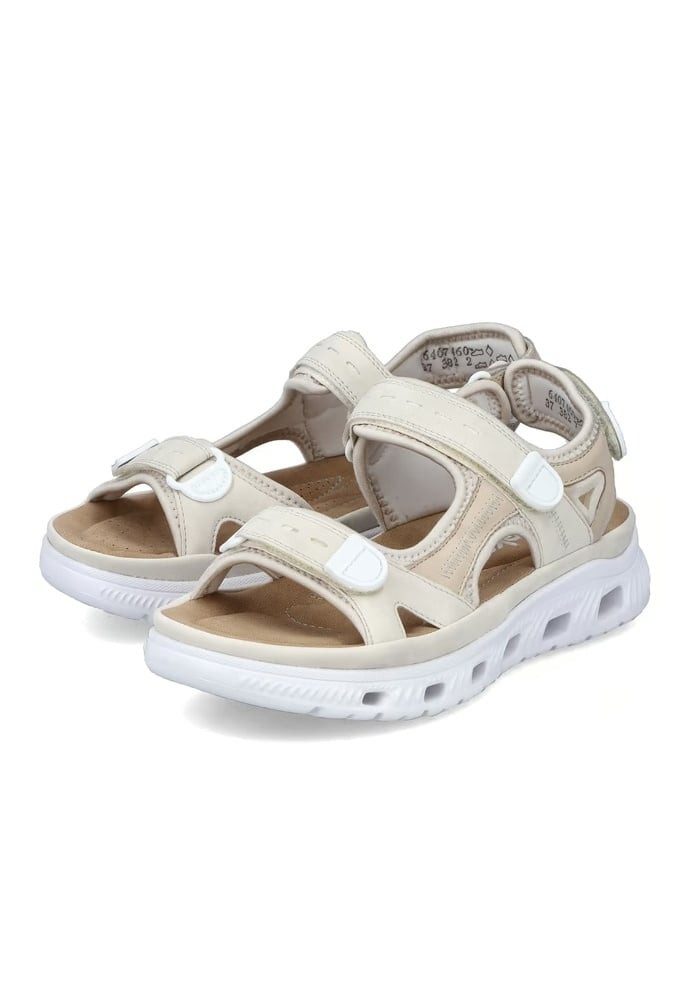 Rieker Trekkingsandale 64074-60 beige Damen Sandale