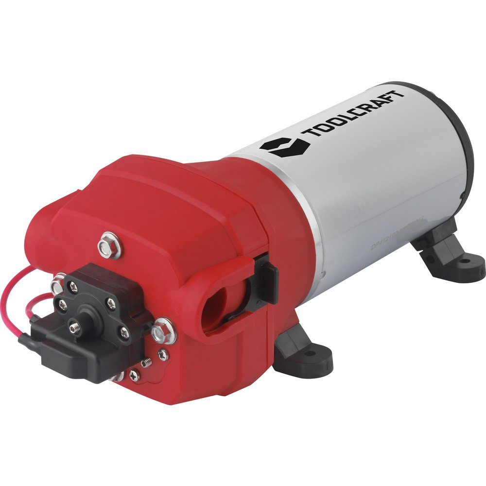 Gartenpumpe TOOLCRAFT TO-7159158 Niedervolt-Druckwasserpumpe 1020 l/h 12 V/DC