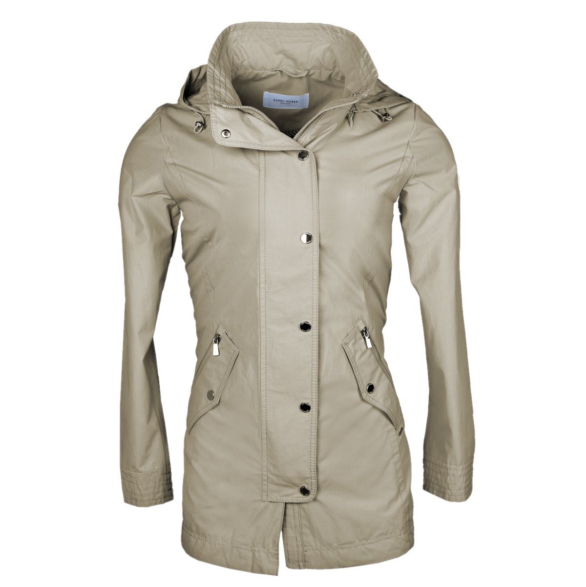 GERRY WEBER Steppmantel Gerry Weber, Damenjacke Edition Unlimited (150257-31091) sand 40