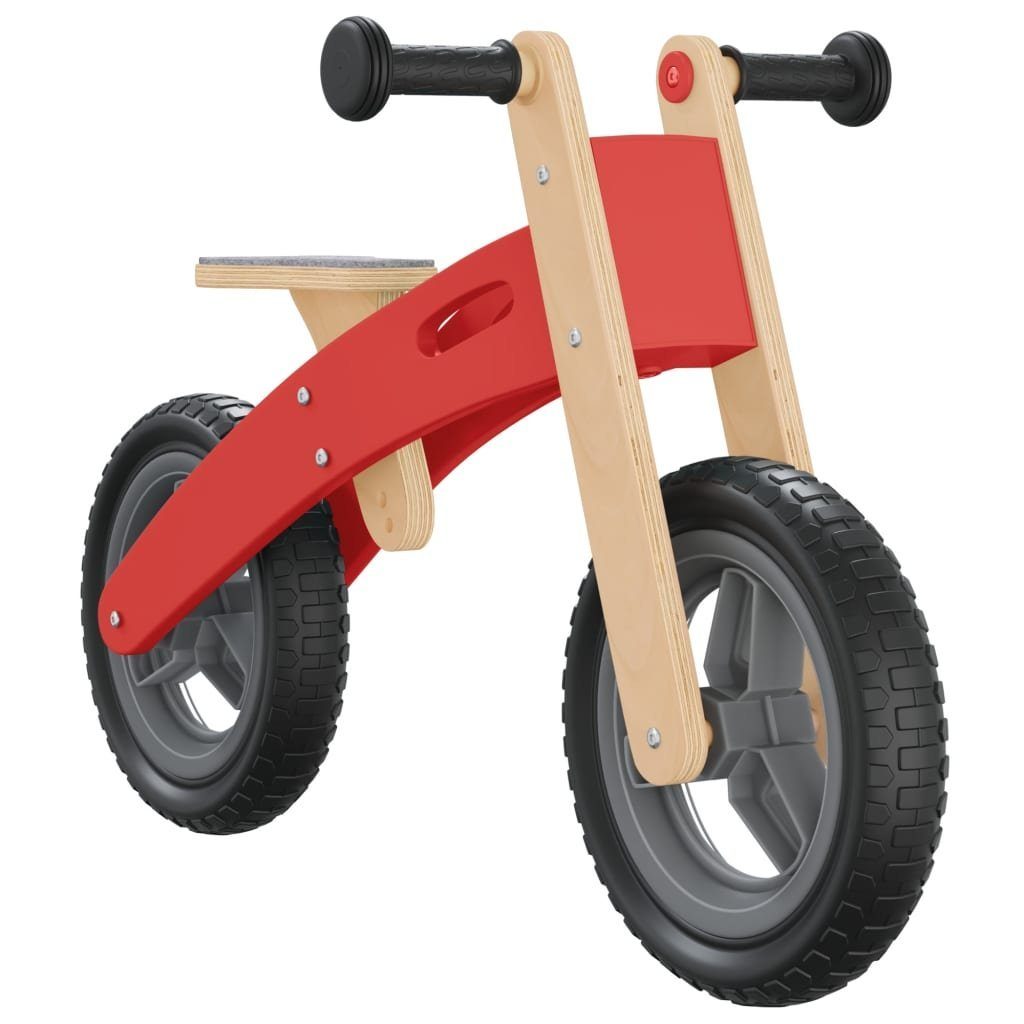 vidaXL Tretfahrzeug Laufrad für Kinder Rot