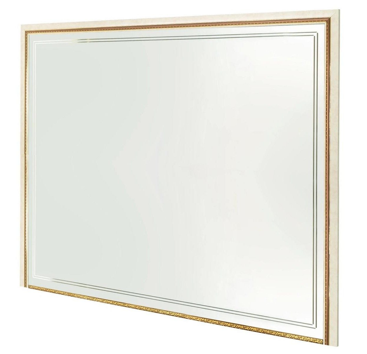 Xlmoebel Wandspiegel Designer Spiegel aus Holz für Dielen und Wohnzimmer 270x215, Made in Europa