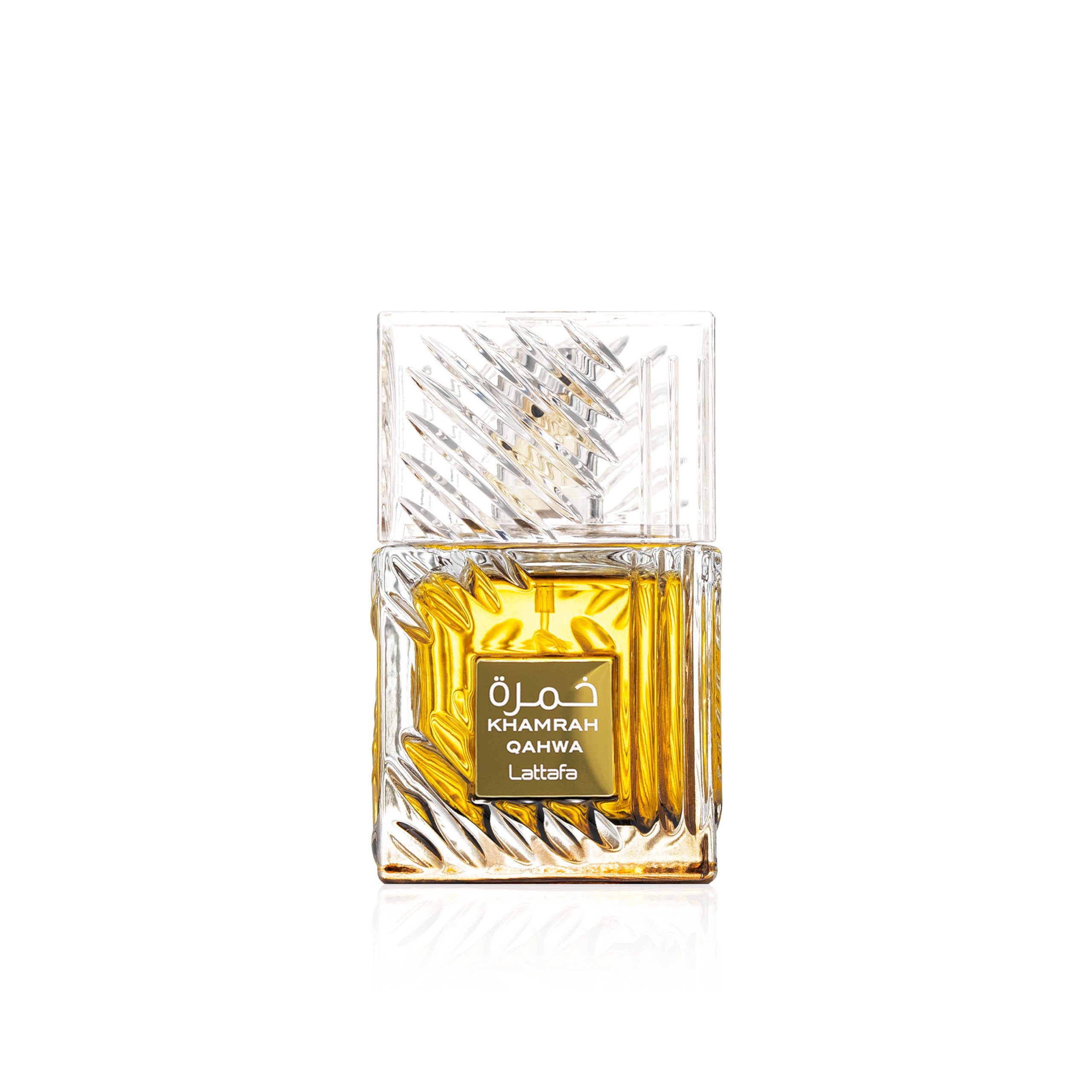 Lattafa Eau de Parfum Lattafa Khamrah Qahwa & Dukhan EDP Unisex 3.4 Fl oz, Arabische Duft, Vielschichtige Duftnoten, Luxuriös, Langanhaltend