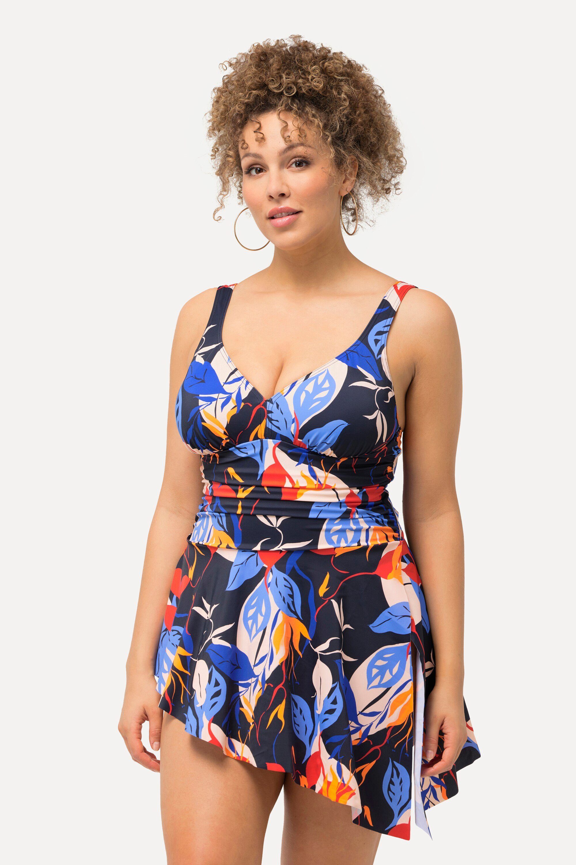 Badekleid Badekleid Blätter Softcups Powermesh-Futter