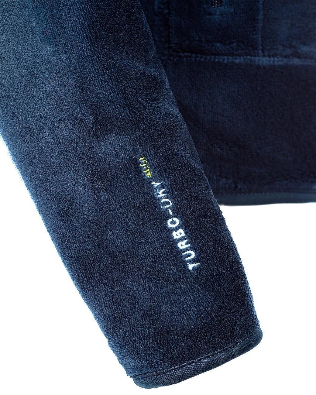 Geographical Norway Fleecejacke Kuschelige Flauschige Outdoor Jacke baupaline Markantes Design mit Logo-Details auf Brust und Ärmel