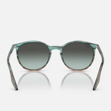 Ray-Ban Sonnenbrille Ray-Ban RB2204 Striped Blue Green Blue Vintage 54 mm