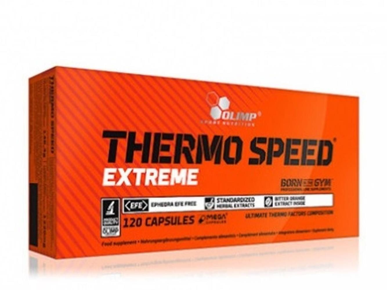 Olimp Sport Nutrition Olimp Thermo Speed Extreme Mega Caps 120 Kapsel Kapseln, 120 St.