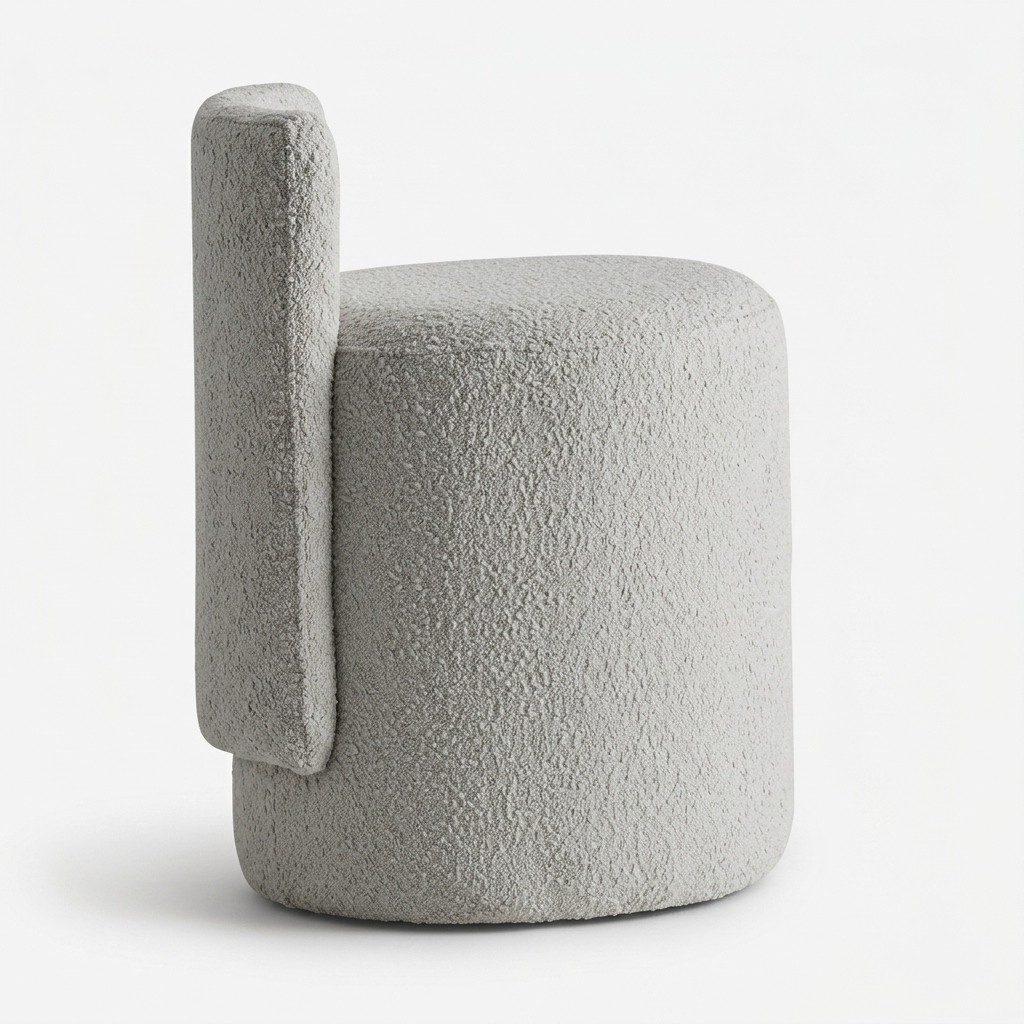 Xlmoebel Schminktisch Moderne braune Schminktischgarnitur mit Spiegel und Hocker (3-St), Made in Europa