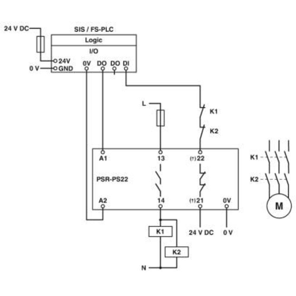 Phoenix Contact Sicherheitsrelais Sicherheitsrelais PSR-PS22-1NO-1NC-24VDC-SC Phoenix Contact Betriebssp, (PSR-PS22-1NO-1NC-24VDC-SC)
