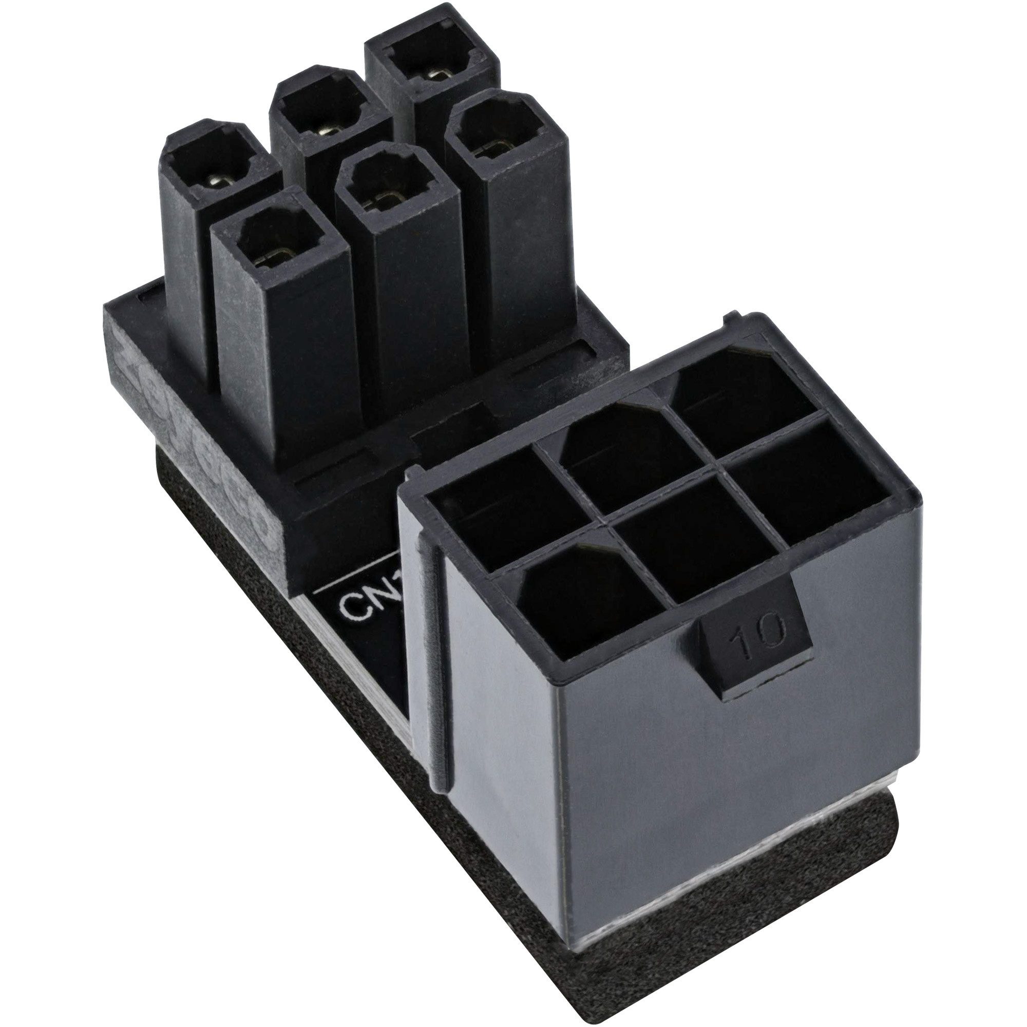 InLine® Stromadapter intern, 180° ATX 6pol Stecker / Buchse (gedreht) Computer-Kabel