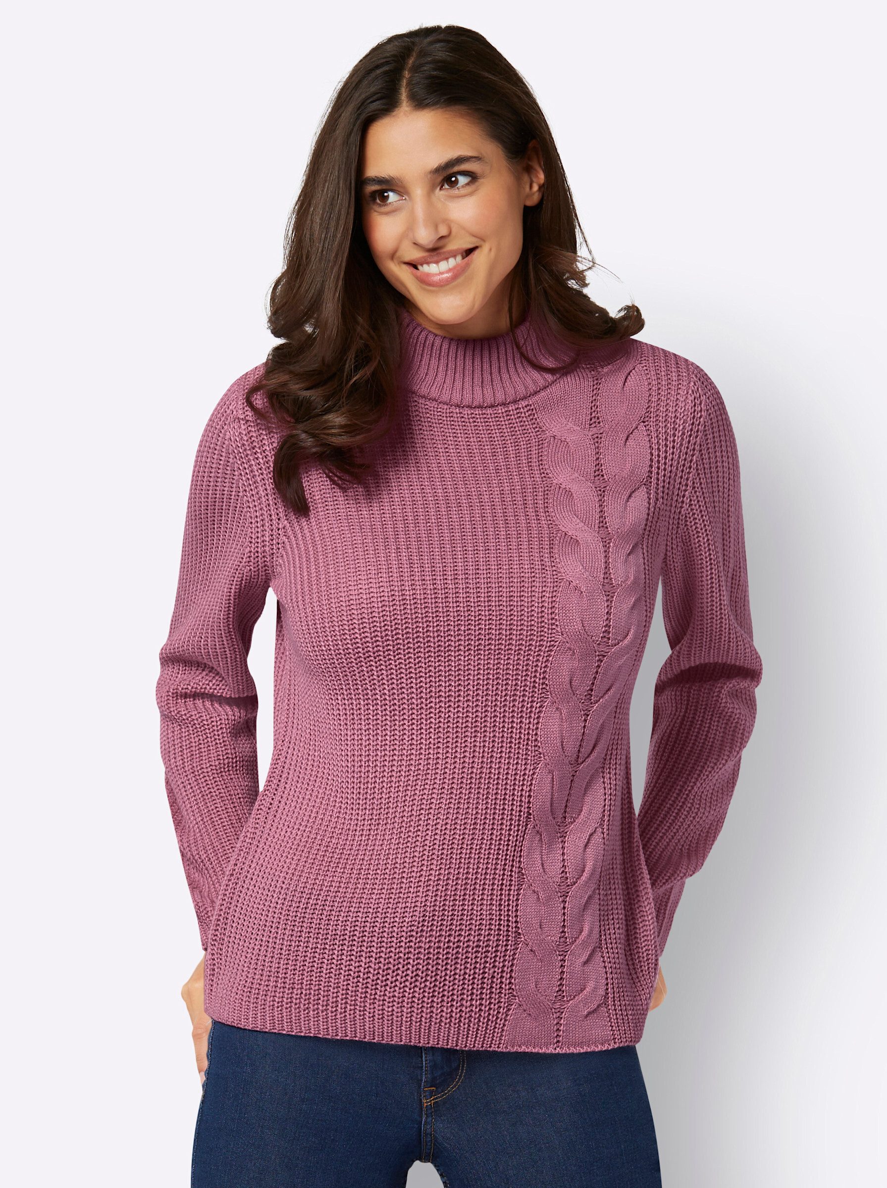 Strickpullover Langarm-Pullover