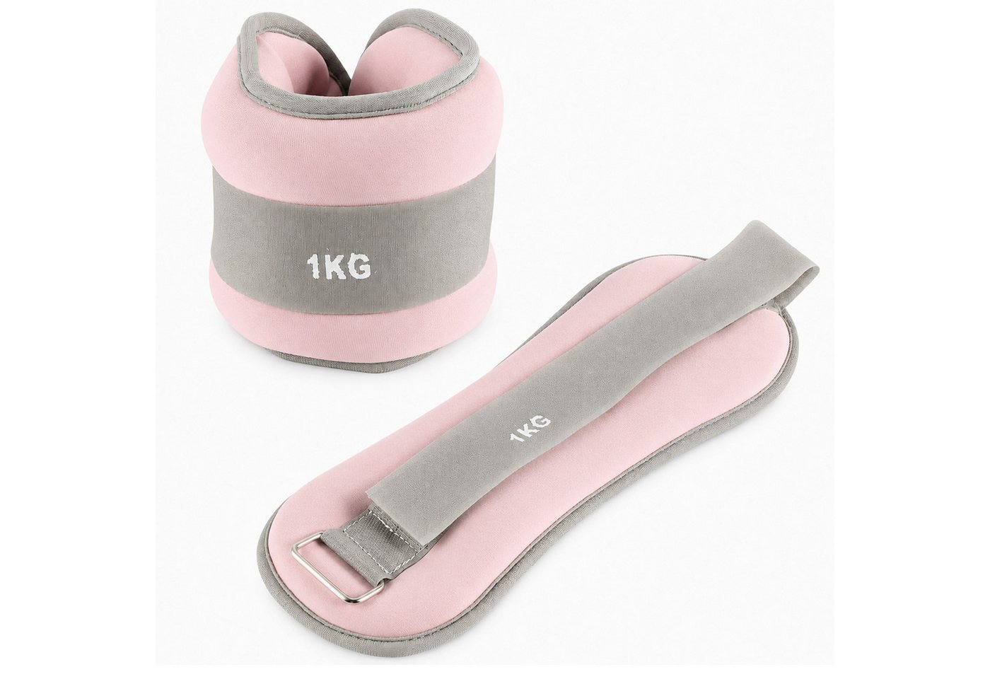Youyijia Gewichtsmanschette 1 Paar Knöchelgewichte 1 kg Gewichtsmanschetten Arme Beine