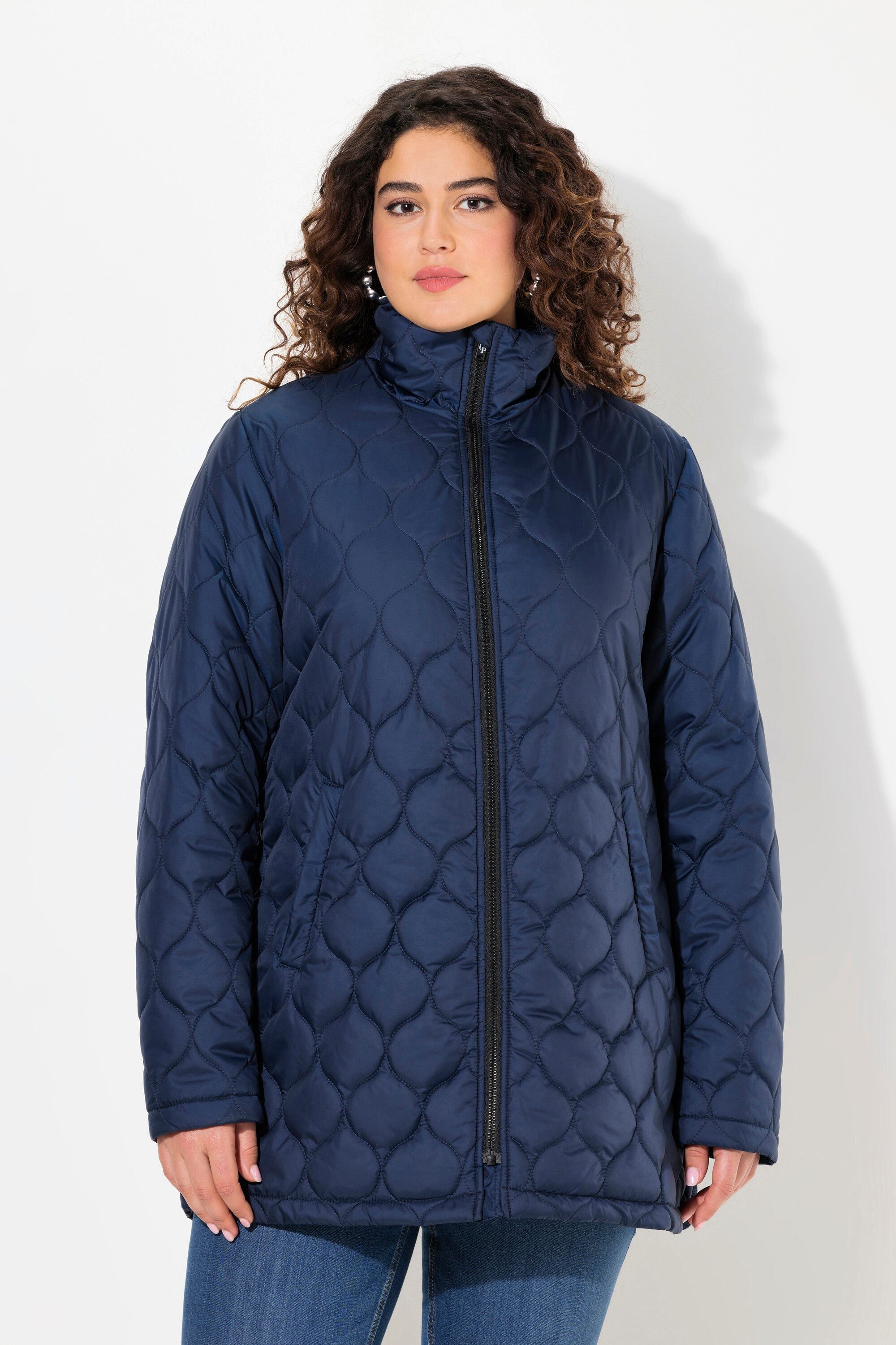 Ulla Popken Steppjacke HYPRAR Steppjacke wasserabweisend günstig online kaufen