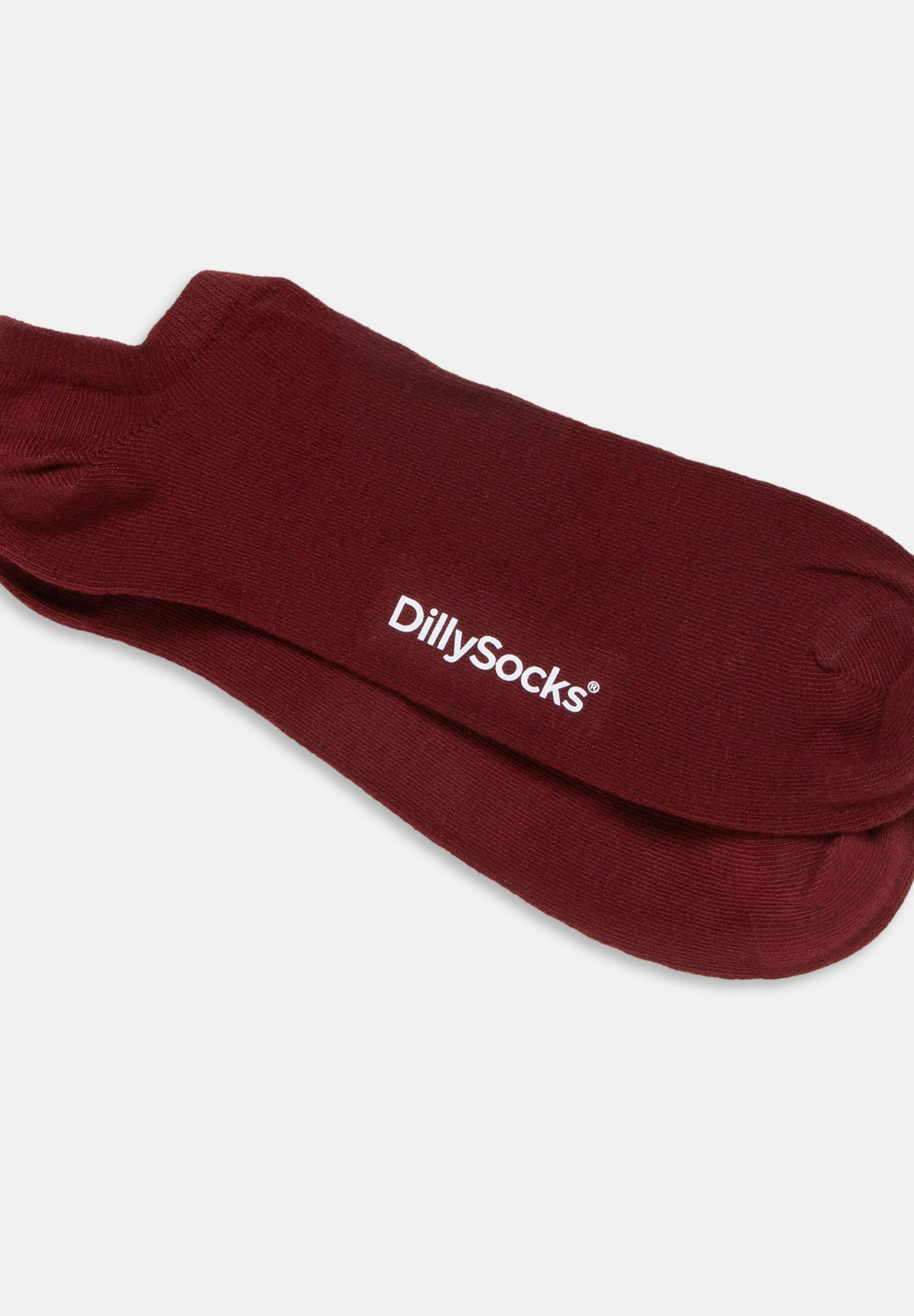 DillySocks Sneakersocken One Color Shorties aus nachhaltiger Baumwolle