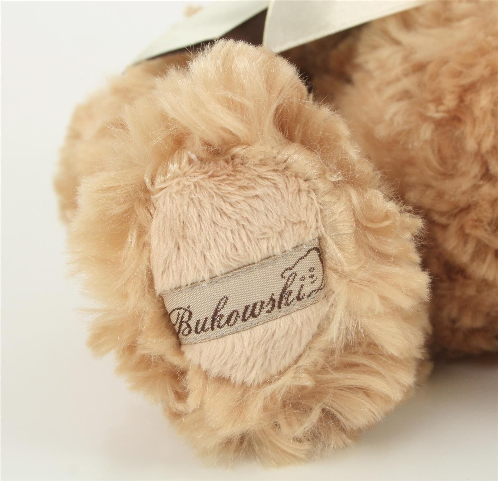 Bukowski Teddy „Nobody‘s Perfect“ – 25 Cm, Hellbraun, Mit „Narben“ & Flicken