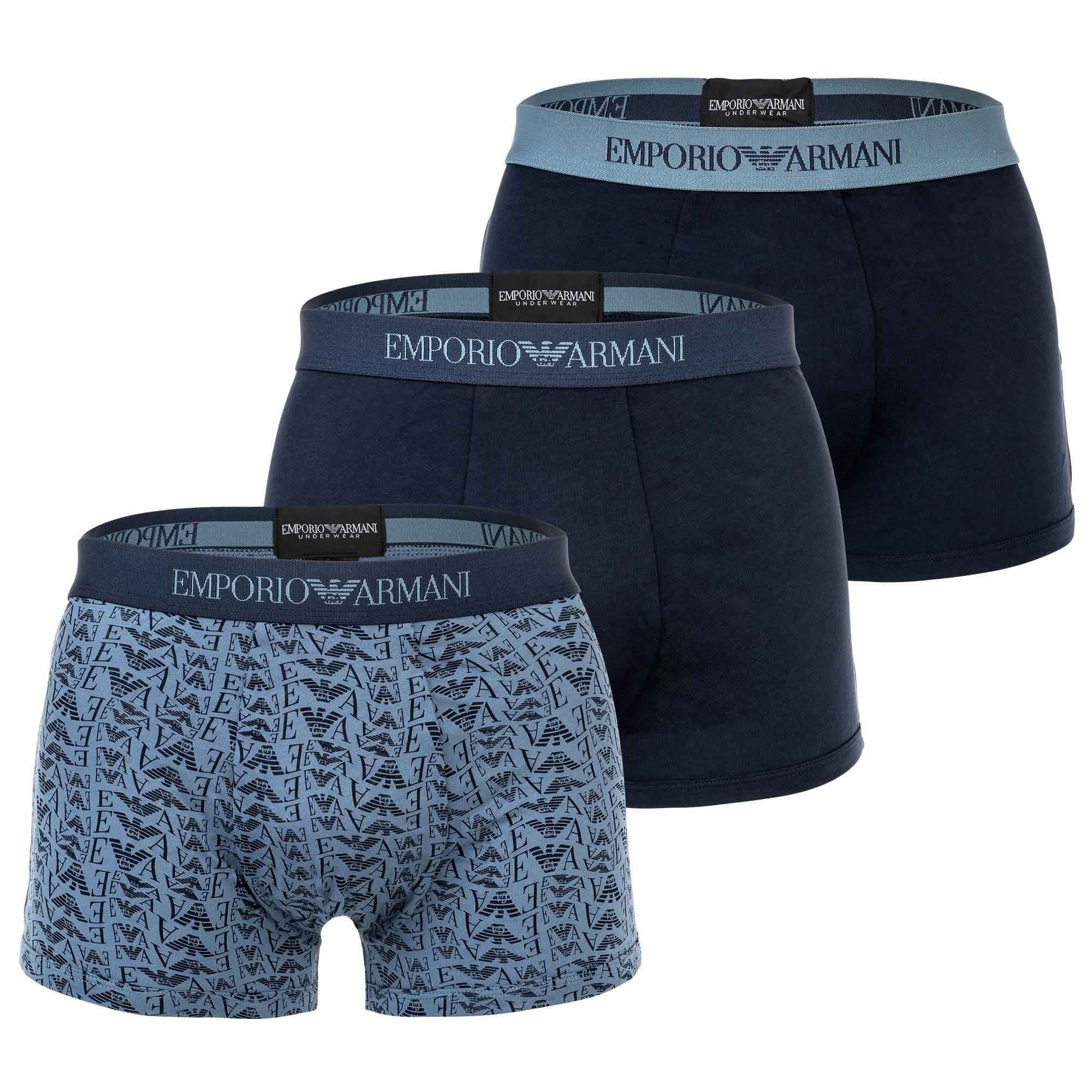 Boxer Herren Boxershort 3er Pack Baumwolle Pure Cotton