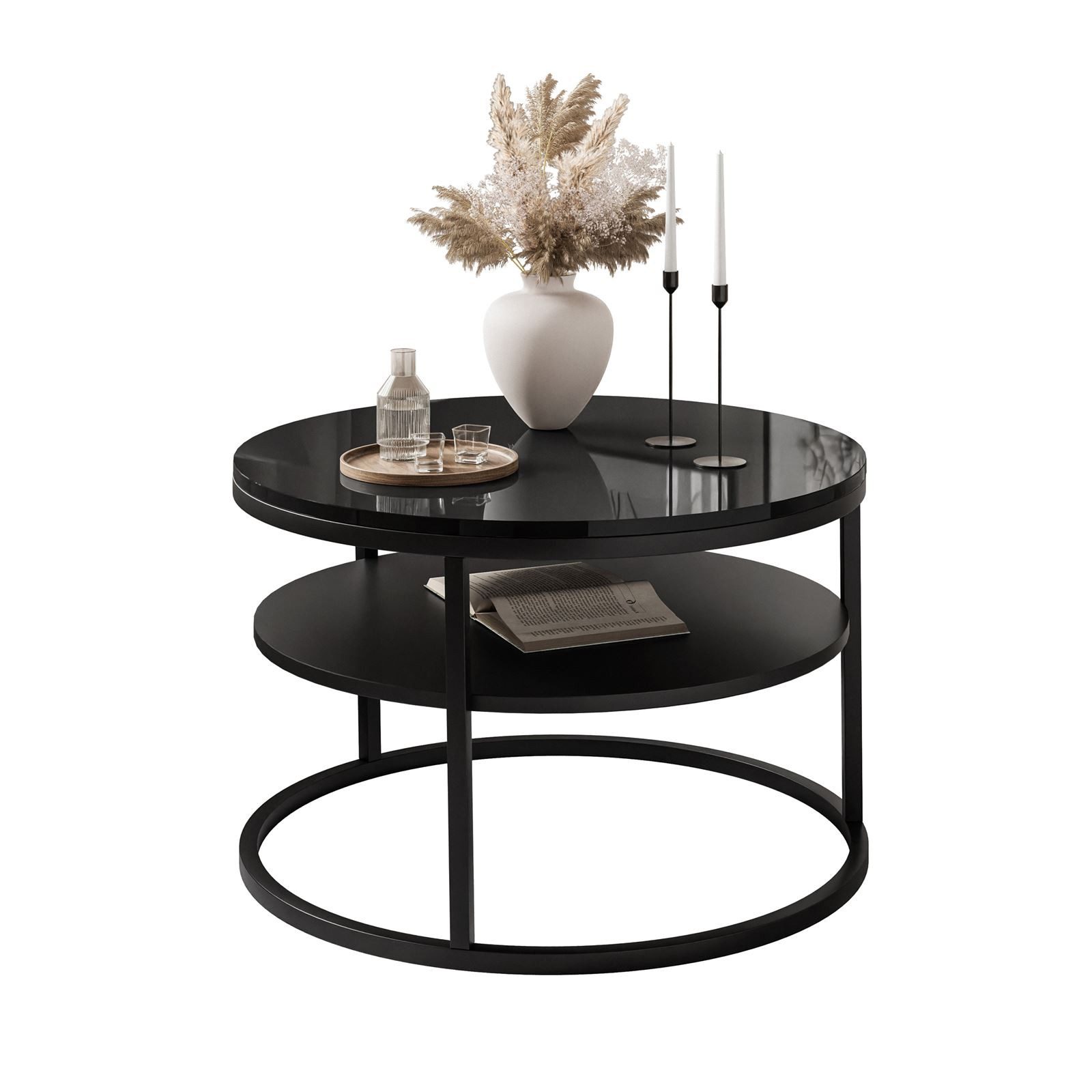 Lookway Couchtisch Ciri 60 mit Ablage, günstig online kaufen