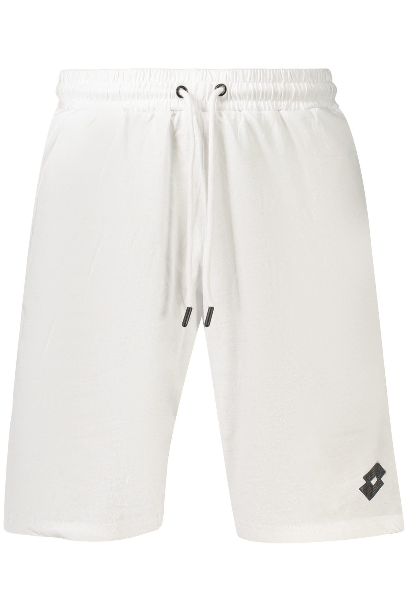 Lotto 5-Pocket-Hose Weiße Herren-Bermudashorts mit elastischem Bund und Taschen