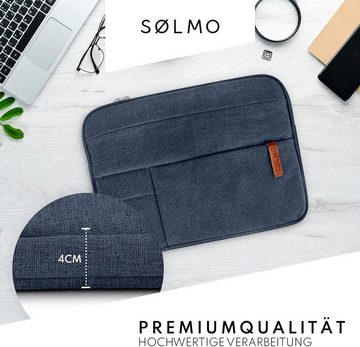 sølmo Laptoptasche Design Laptoptasche 13" - Stoßfeste Notebooktasche geeignet für 13" MacBook Air, MacBook Pro 13, 12.3 Surface Pro