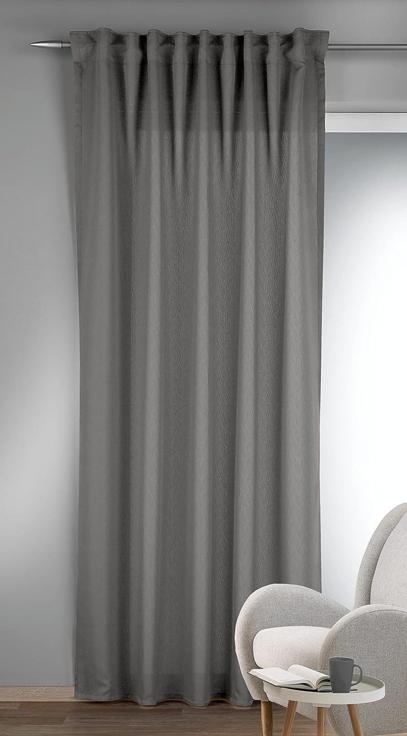 HOMING Gardine Louis (1 St), verdeckte Schlaufen, halbtransparent, Fertigsc günstig online kaufen