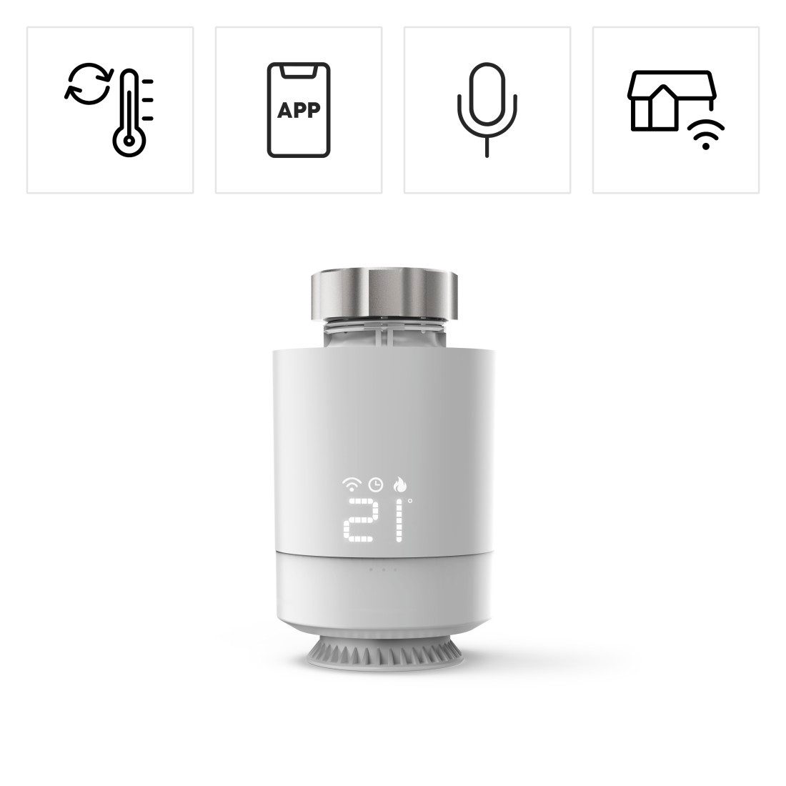 Hama Heizkörperthermostat Smartes Heizkörperthermostat (Adapter, komp. günstig online kaufen