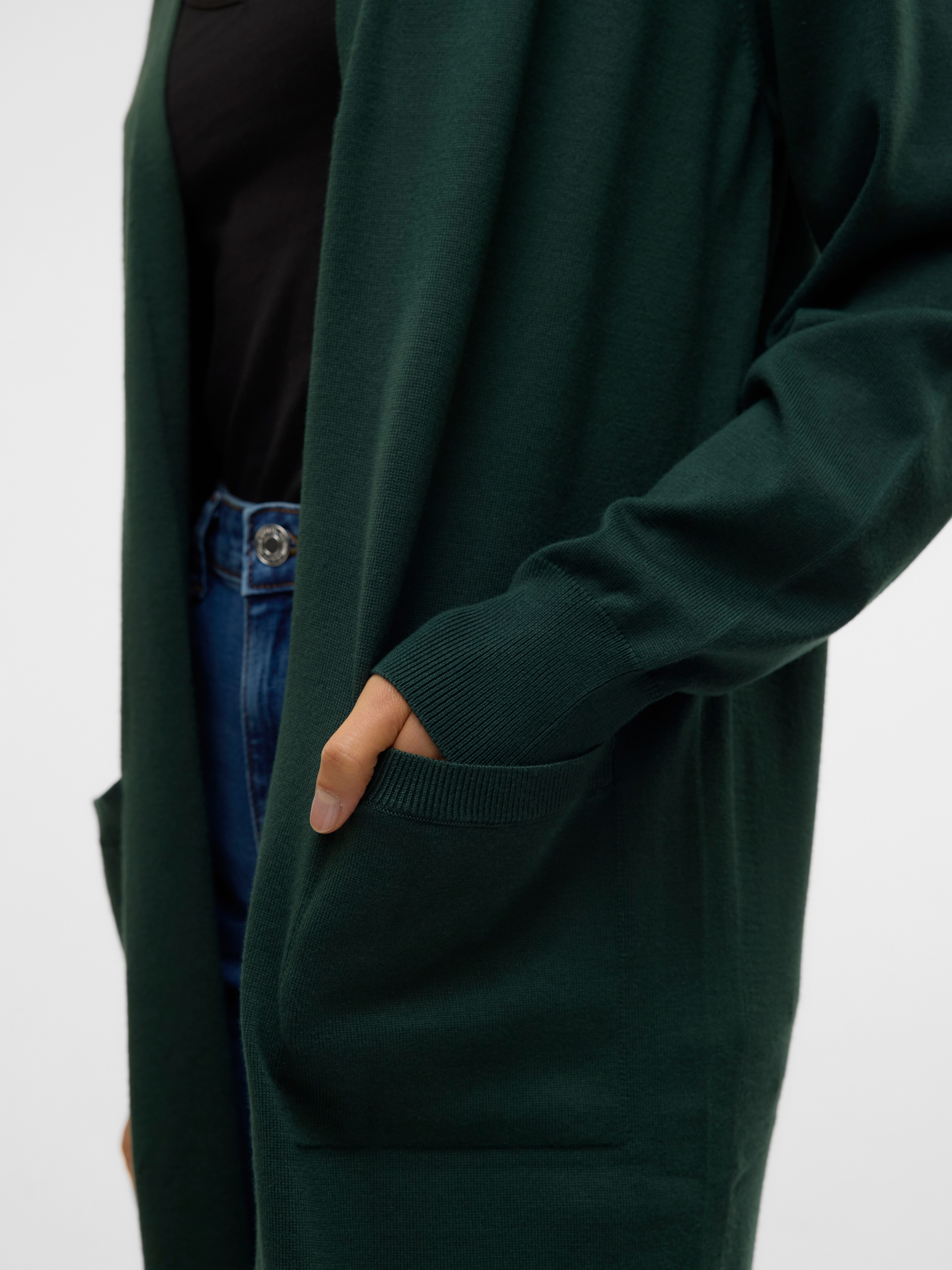 Vero Moda Longstrickjacke VMSILJE LS OPEN günstig online kaufen
