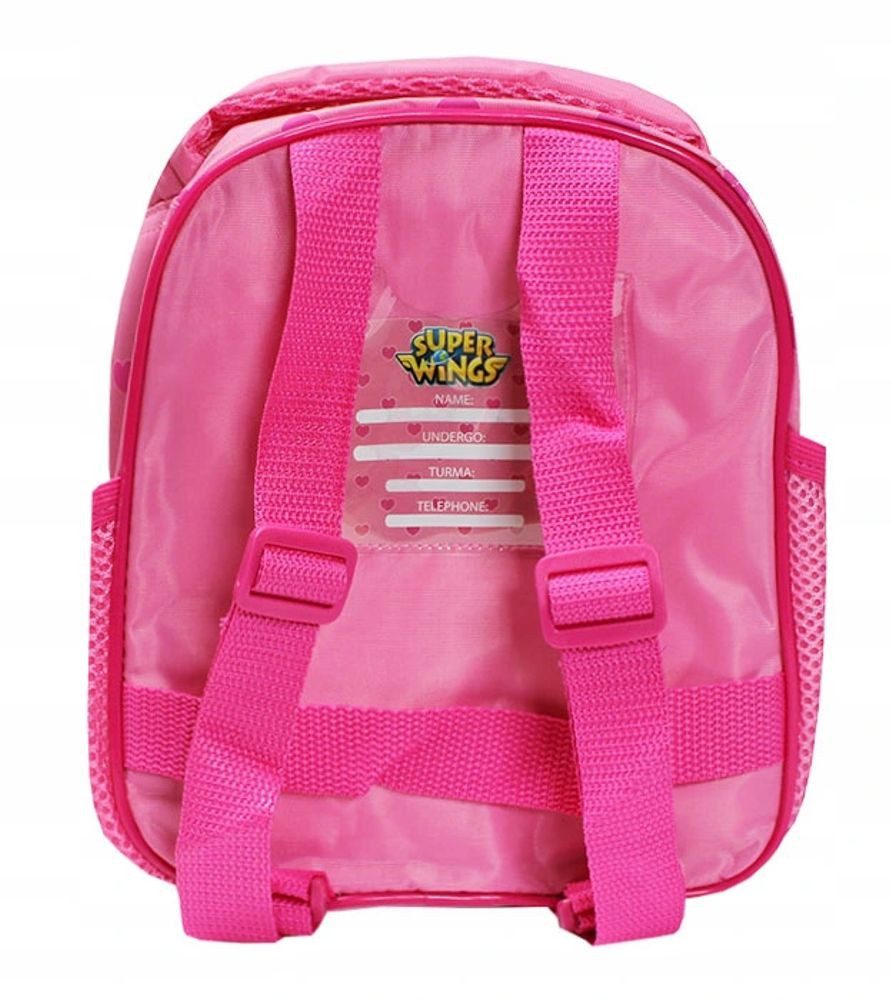 Super Wings Kinderrucksack SUPER WINGS Mädchen Rucksack Kita Schule Sport, Kleiner kompakter Mädchenrucksack