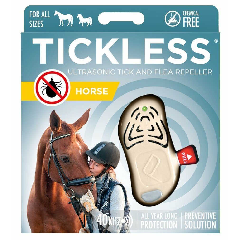 Holland Animal Care Halfter Tickless Horse Beige bis 12 Monate schutz