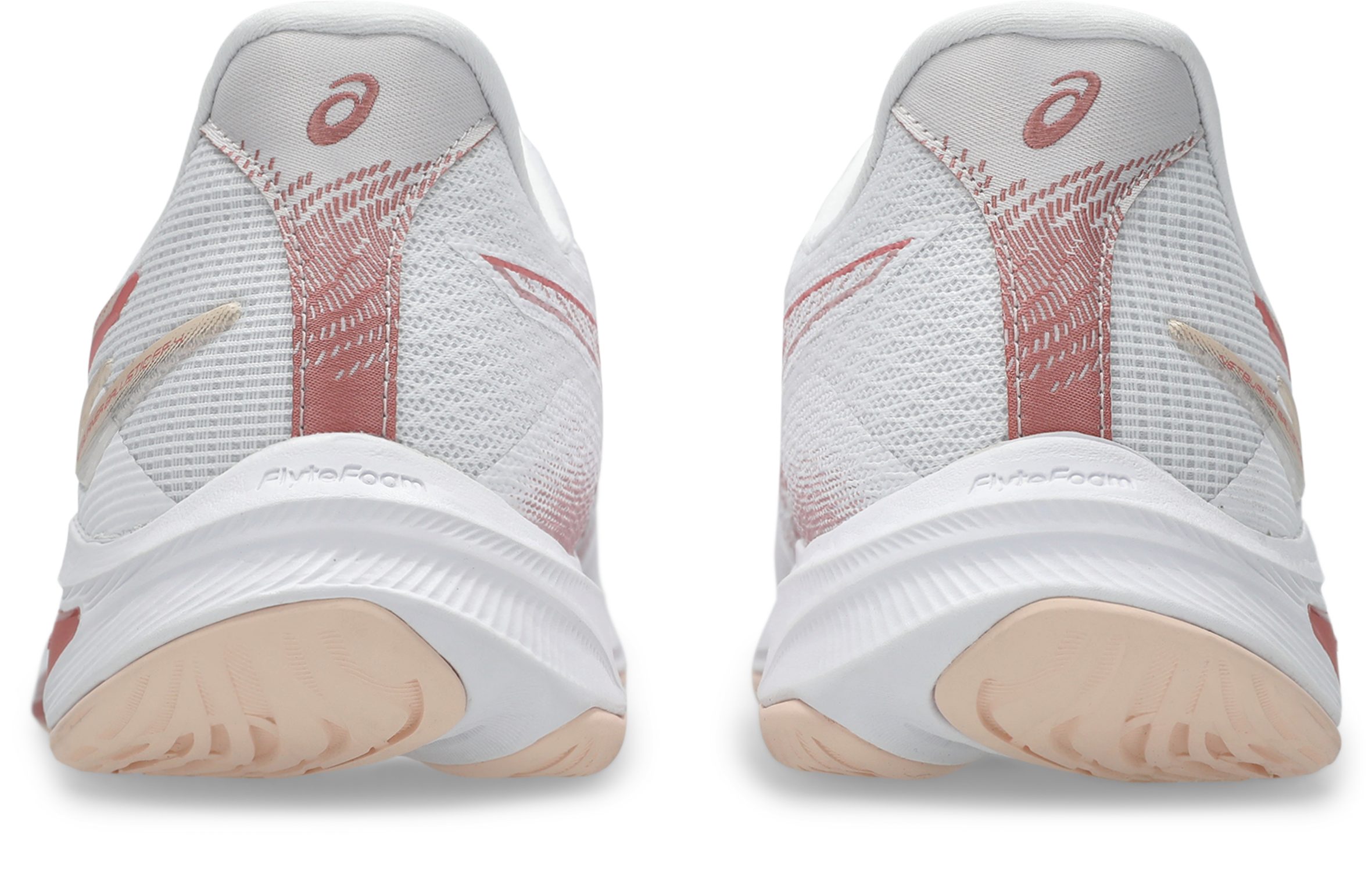 Asics NETBURNER BALLISTIC FF 4 WHITE/DIGITAL GRAPE Handballschuh