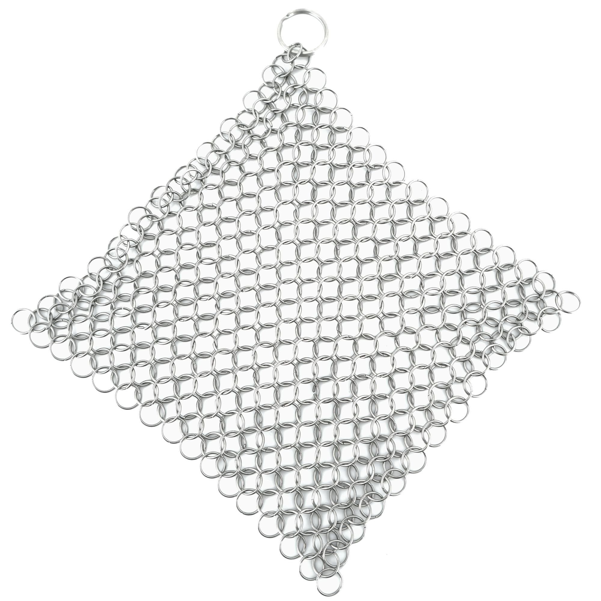 BBQ-Toro Grillbürste Edelstahl Ringreiniger, 12 x 12 cm, für Dutch Oven und mehr, Gusseisen, (1-tlg)