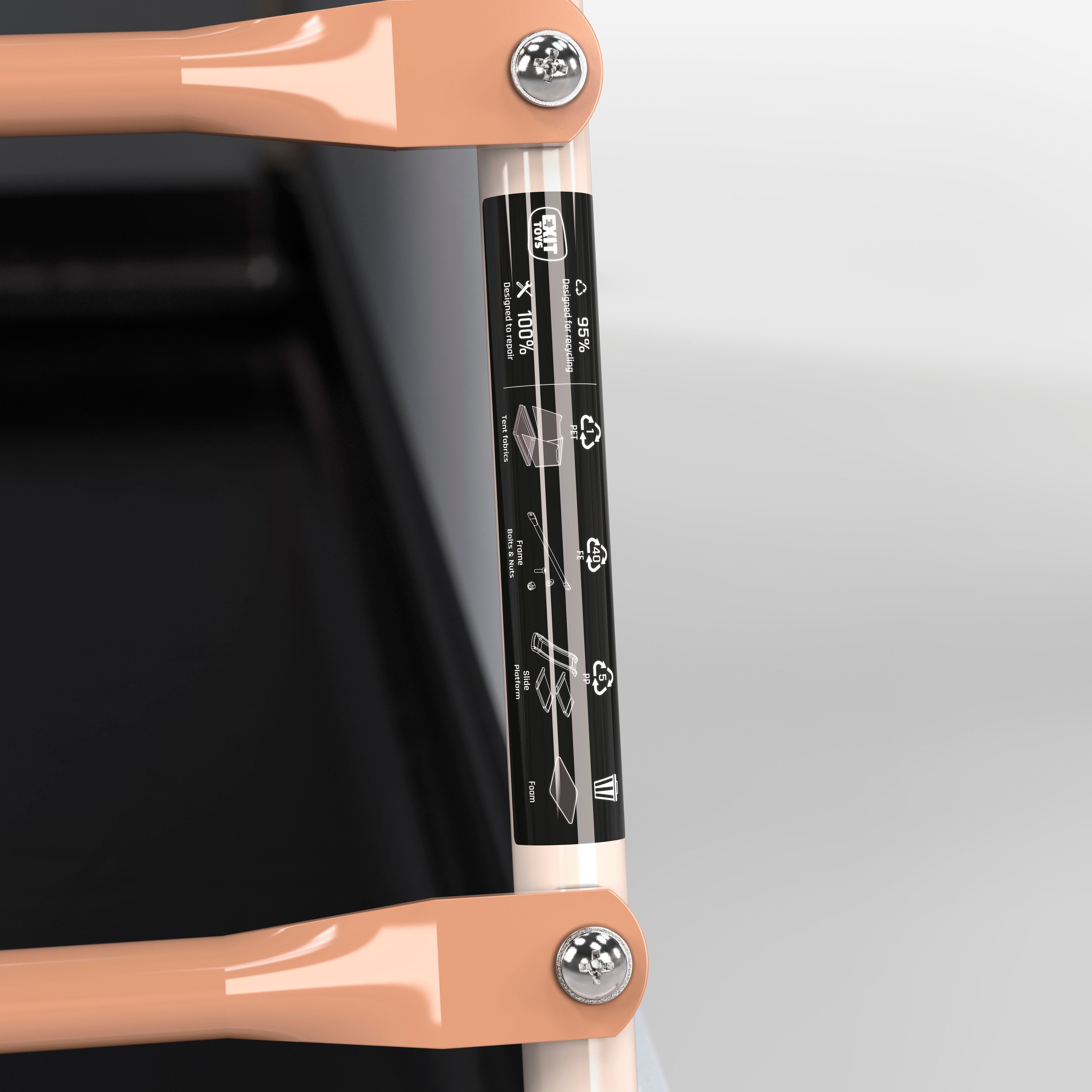 EXIT Rutsche My First Multiplay, mit Spielzelt