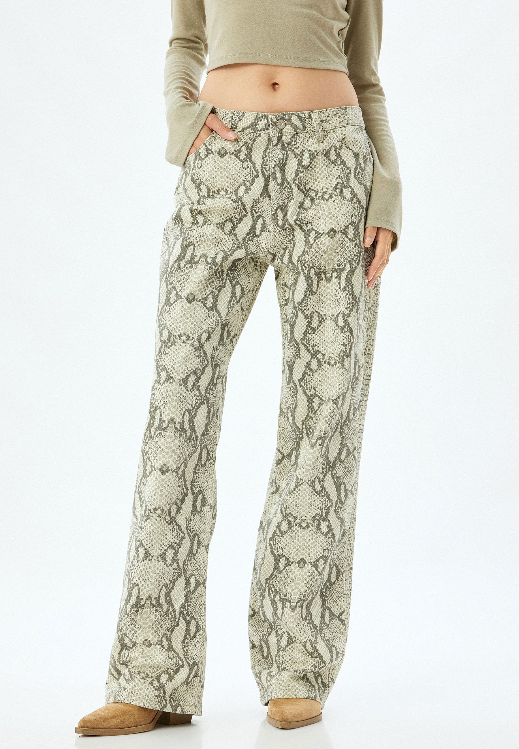 Koton Schlupfhose Normale Leibhöhe Longer Straight