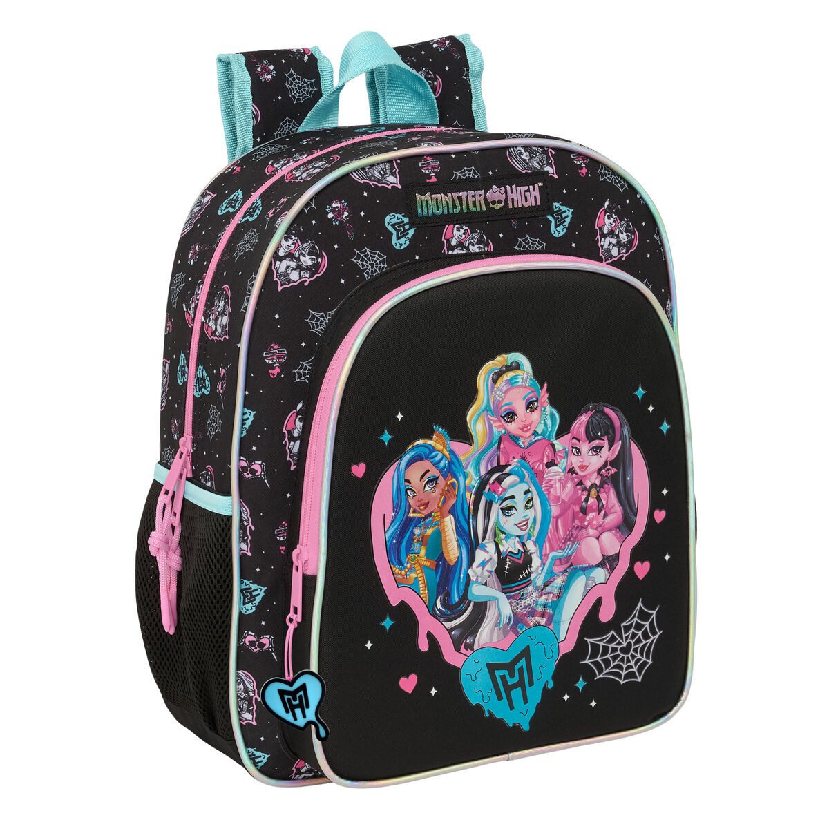 Monster High Rucksack 32 x 38 x 12 cm Kinder Rucksack Monster High Schwarz 32x38x12 cm
