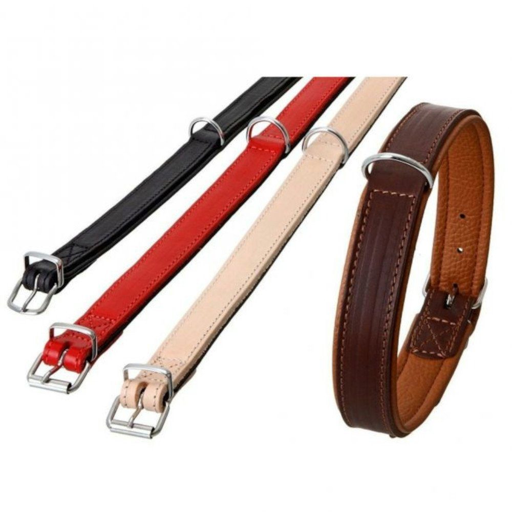 Karlie Hunde-Halsband Karlie Rondo Halsband unterlegt - Schwarz Breite/Gesamtlänge: