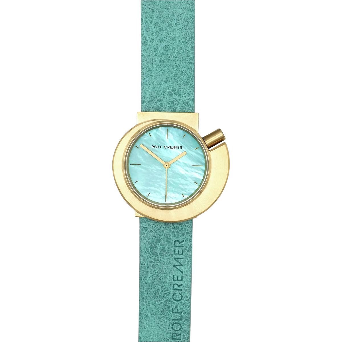 Rolf Cremer Quarzuhr Rolf Cremer Damenuhr Spirale S II 508503 Lederband, (1-tlg)