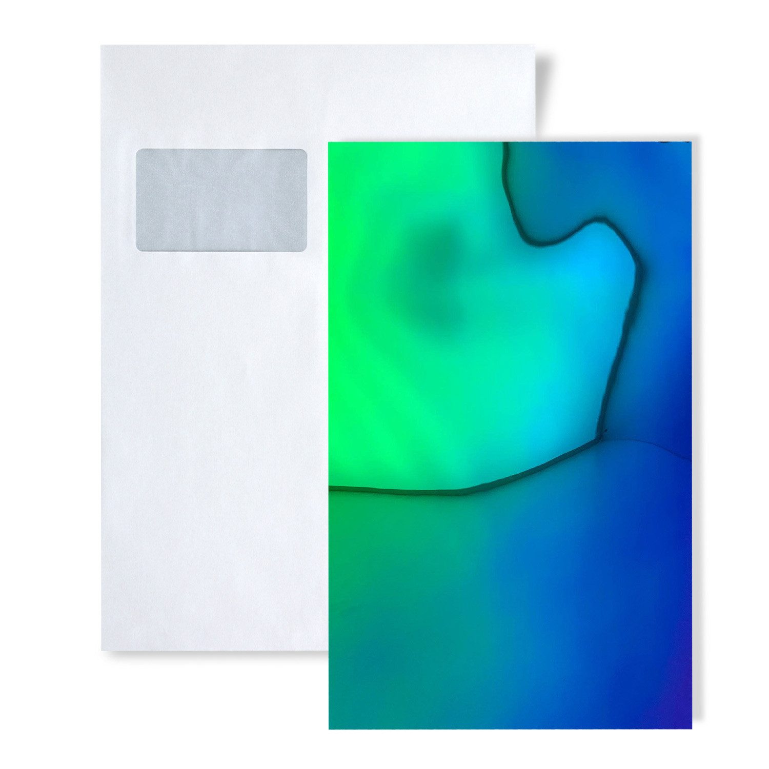 Wallface Wandpaneel 1 MUSTERSTÜCK S-27207 DIN A4 Wandpaneel MUSTER OCEAN Aqua, BxL: 10x210 cm, 0 qm, (1-tlg) blau