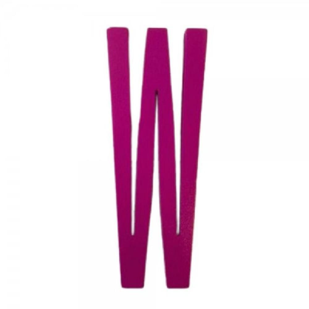 Design Letters Spiel Holzbuchstabe W Pink (12cm)