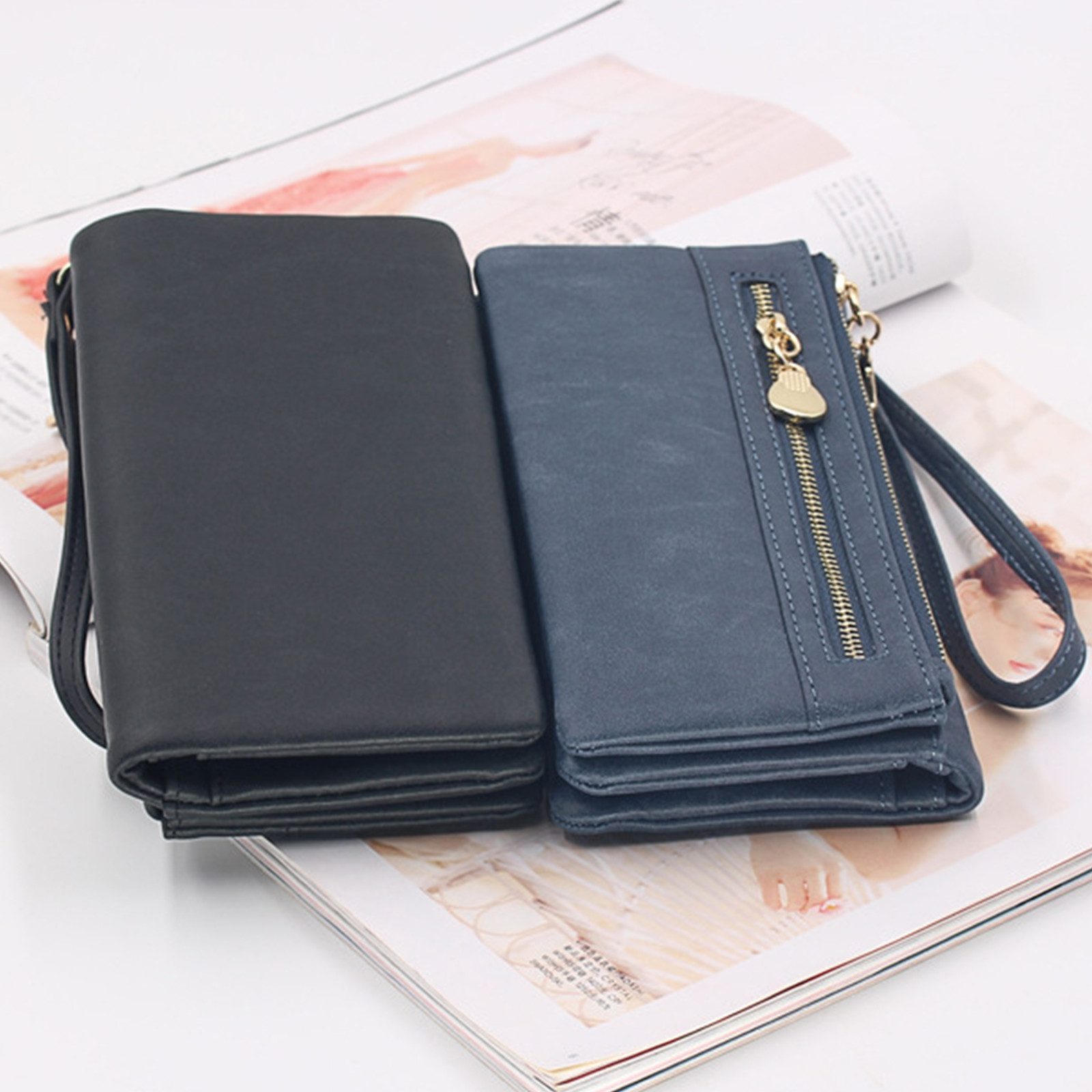 OKWISH Geldbörse Damen Geldtasche Portemonnaie Portmonee günstig online kaufen