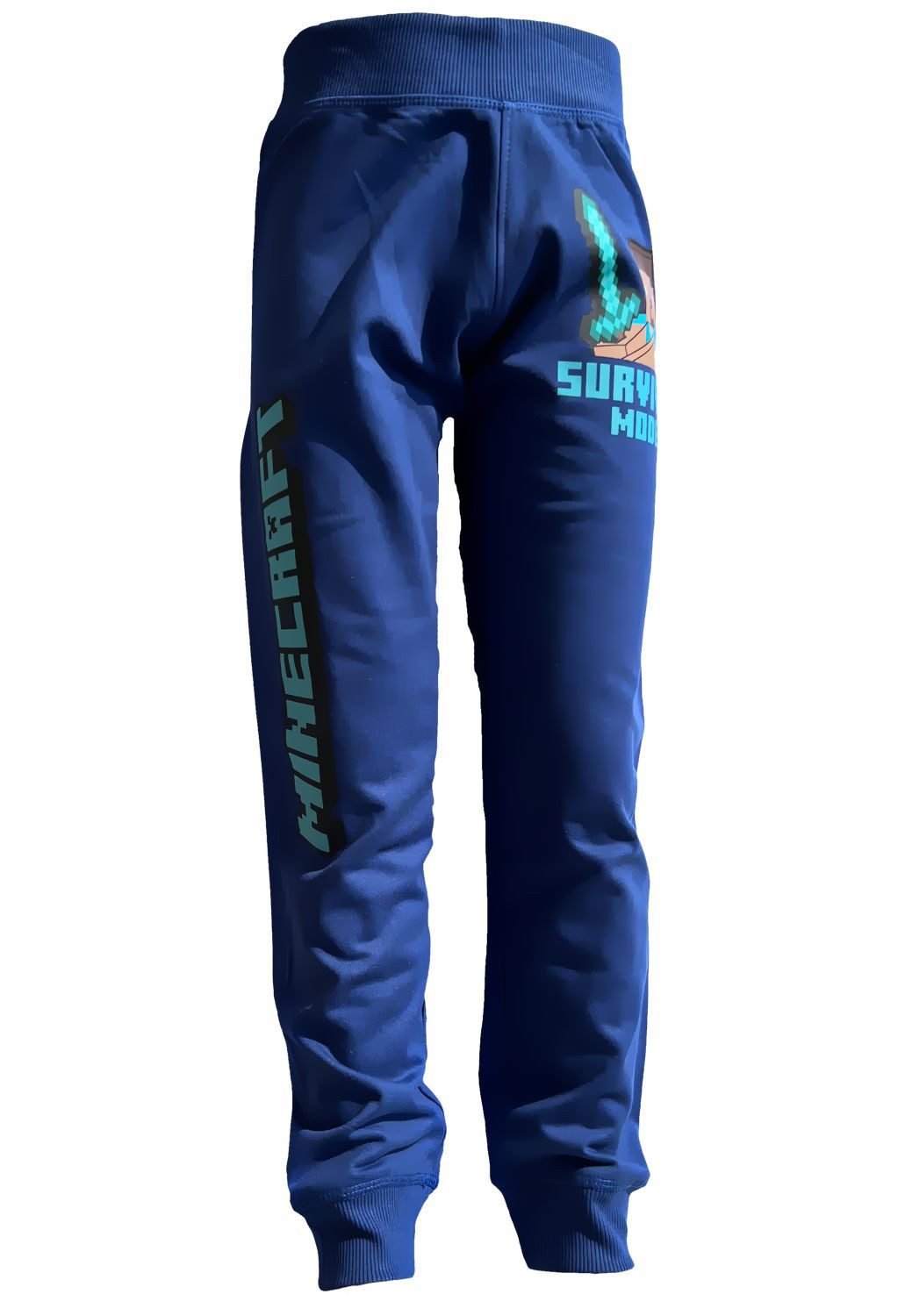 Minecraft Jogginghose Minecraft Jogginghose in Blau Gr. 116 128 134 140 152