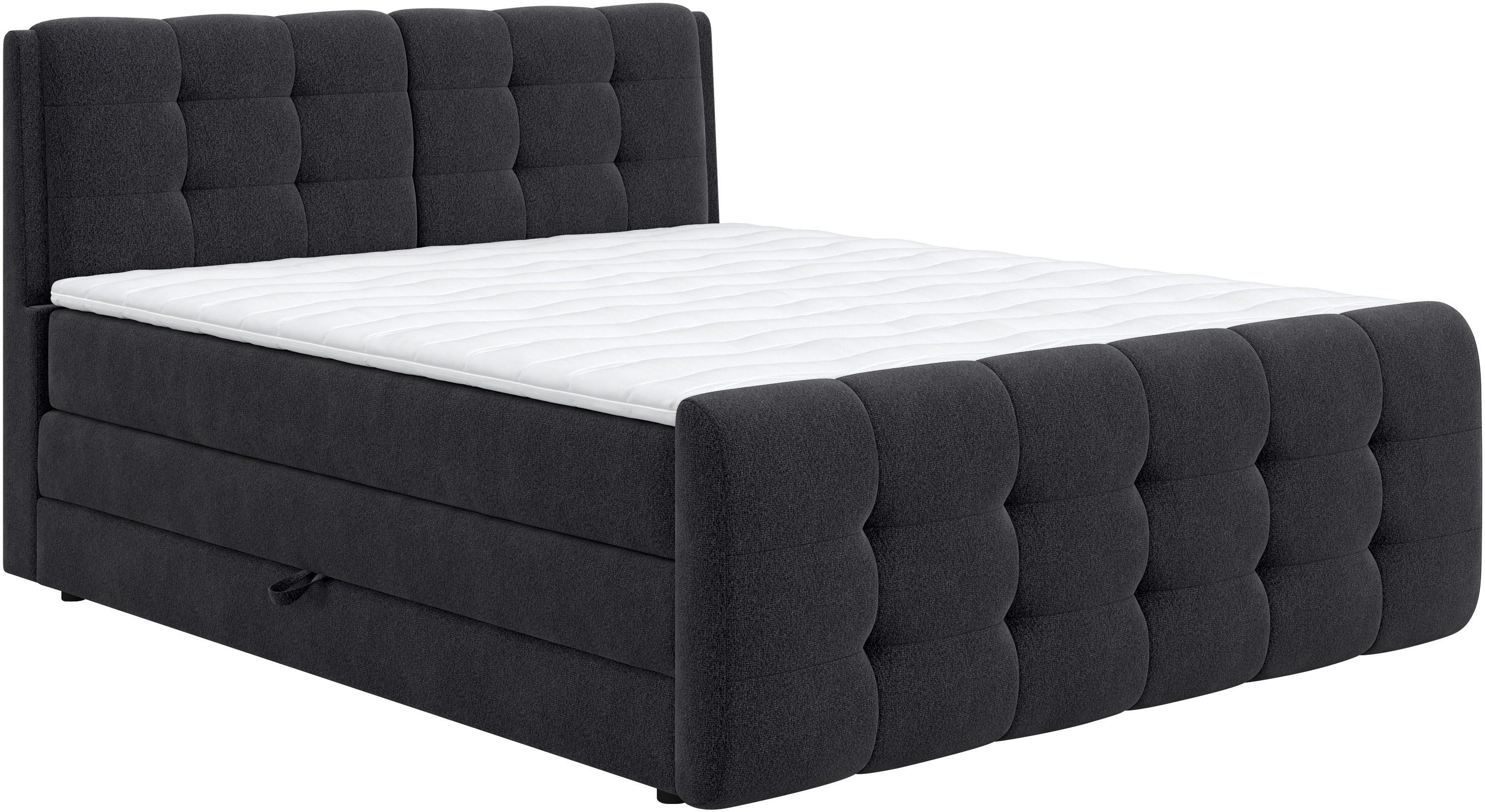 COTTA Boxspringbett Fort mit Bettkasten, inkl. Topper, erhältlich in versch günstig online kaufen