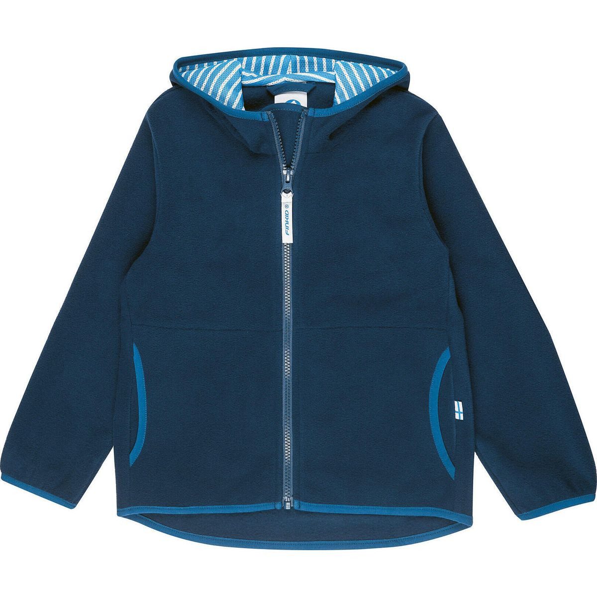 Finkid Fleecejacke Paukku Leichte, atmungsaktive Fleecejacke für Kinder mit Zip-in-Funktion und
