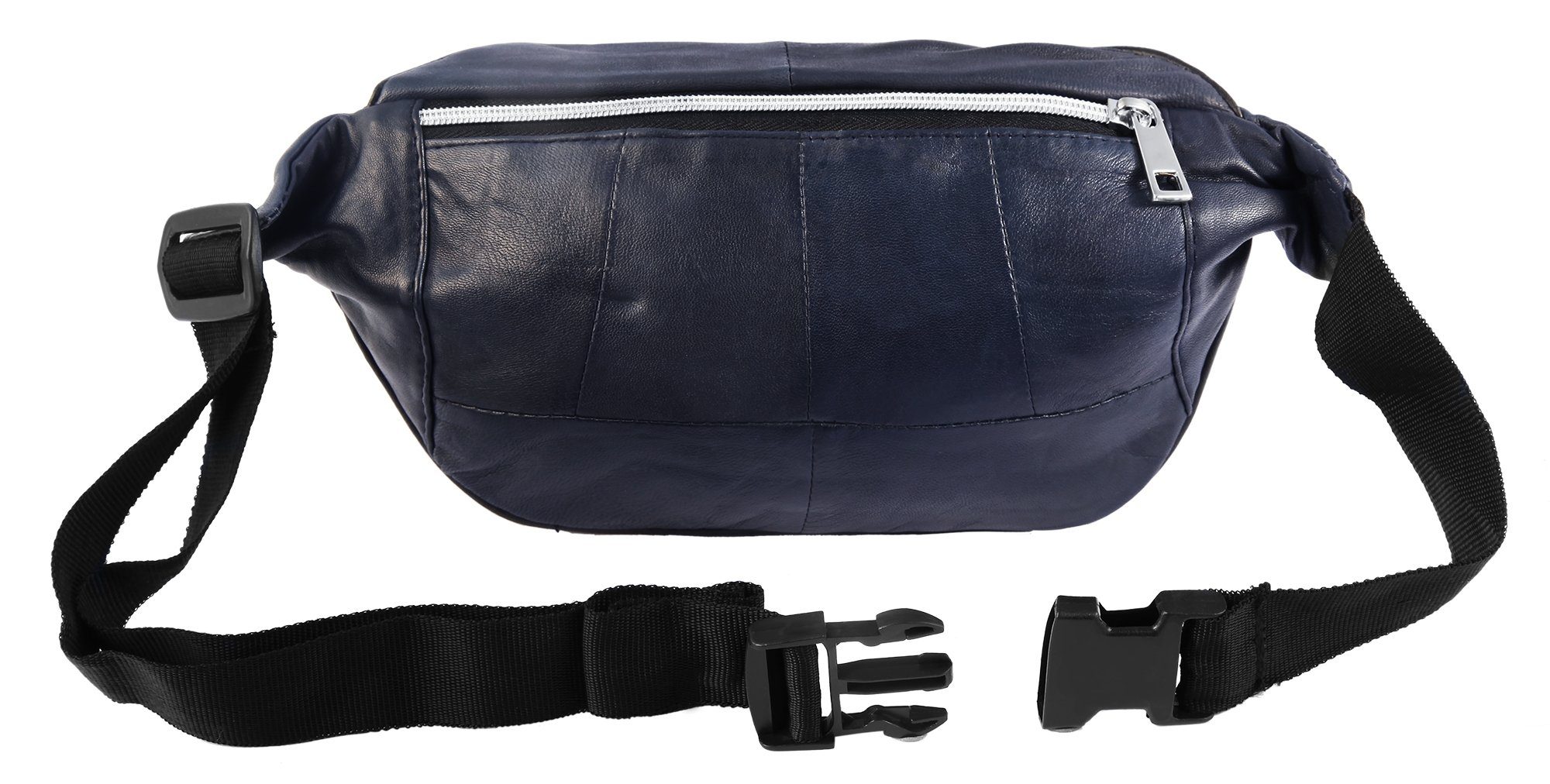 STEINMEISTER Bauchtasche Siham Unisex Gürteltasche Hüfttasche aus Echtleder