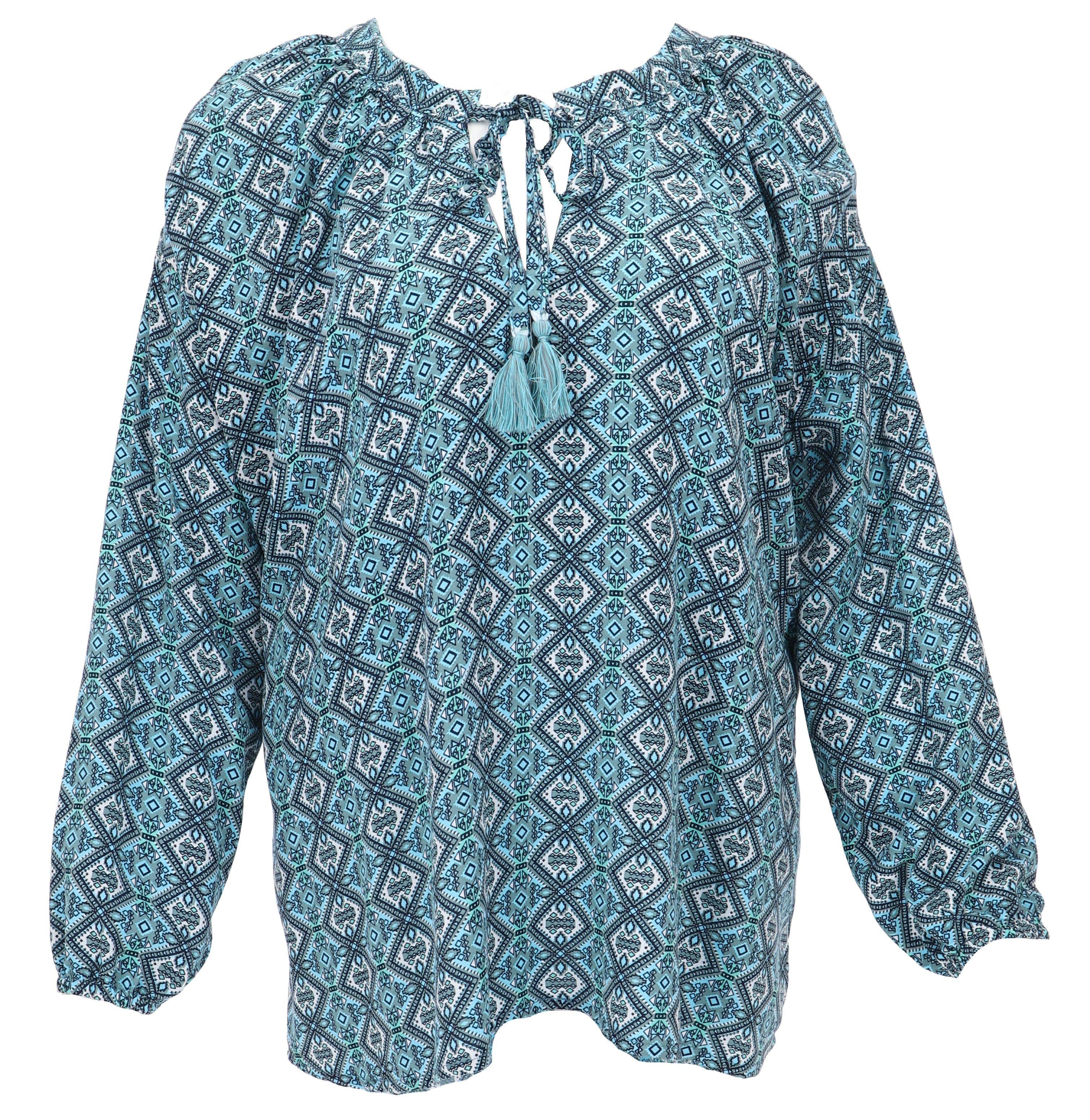 Guru-Shop Longbluse Blusentunika, Langarmbluse, plus size.. günstig online kaufen